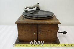 Vintage Victor Victrola Phonograph VV IV Talking Machine Record Player