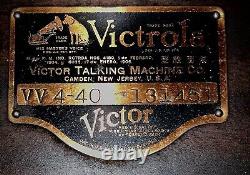 Vintage Victor Victrola Record Player