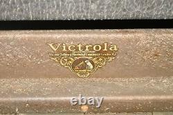 Vintage Victrola Victor Talking Machine Co. Camden NJ Record Player AS IS parts