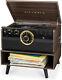 Vintaze Record Player W Vinyl Lp Storage Stand Turntable Entertainment Center