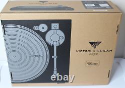 Vinyl Record Player Onyx Turntable 33-1/3 & 45 RPM, High Precision Magnetic Cart