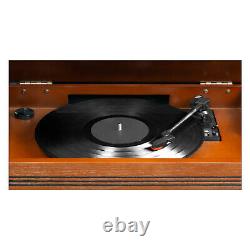Vinyl Turntable Record Player CD Cassette AF/FM Radio Player Vintage Wireless BT