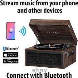 Vta75fot Liberty Bluetooth 5 In 1 Music Center 33/45/78 farmhouse Oatmeal