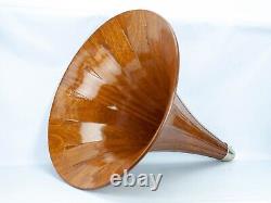 Wood Horn for Victor Phonograph MODEL lll, lV, V NEW Reproduction